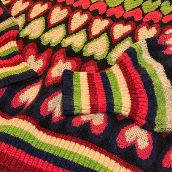 Listicle brand Heart Pattern Sweater - Picture 3 of 3